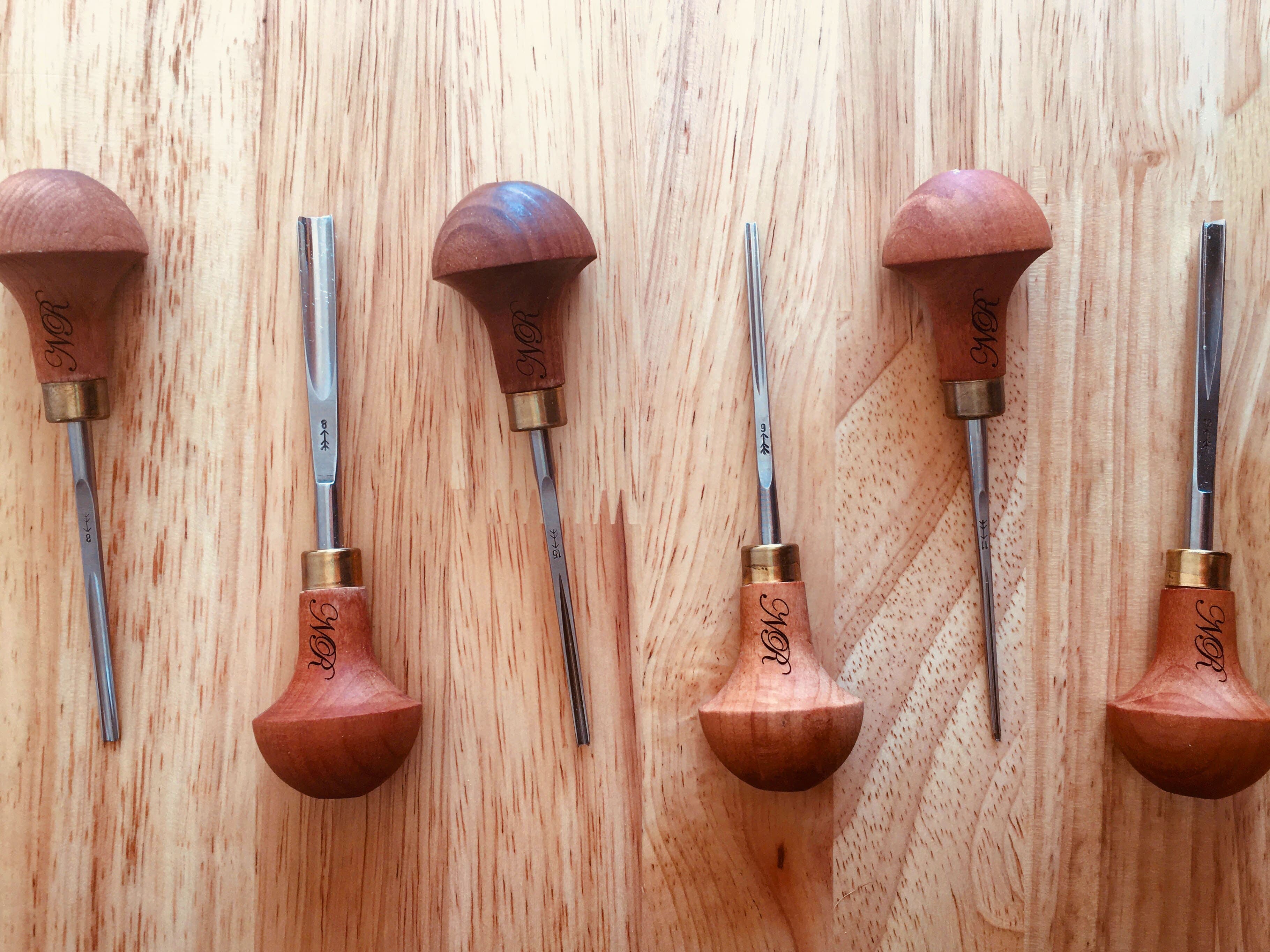 Image of Nhuy Reids carving tools